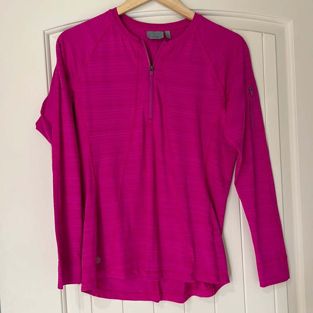 Athleta long sleeve swim top